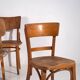 Chaises Thonet vintage (c.1950). Ensemble de 4 pièces #7