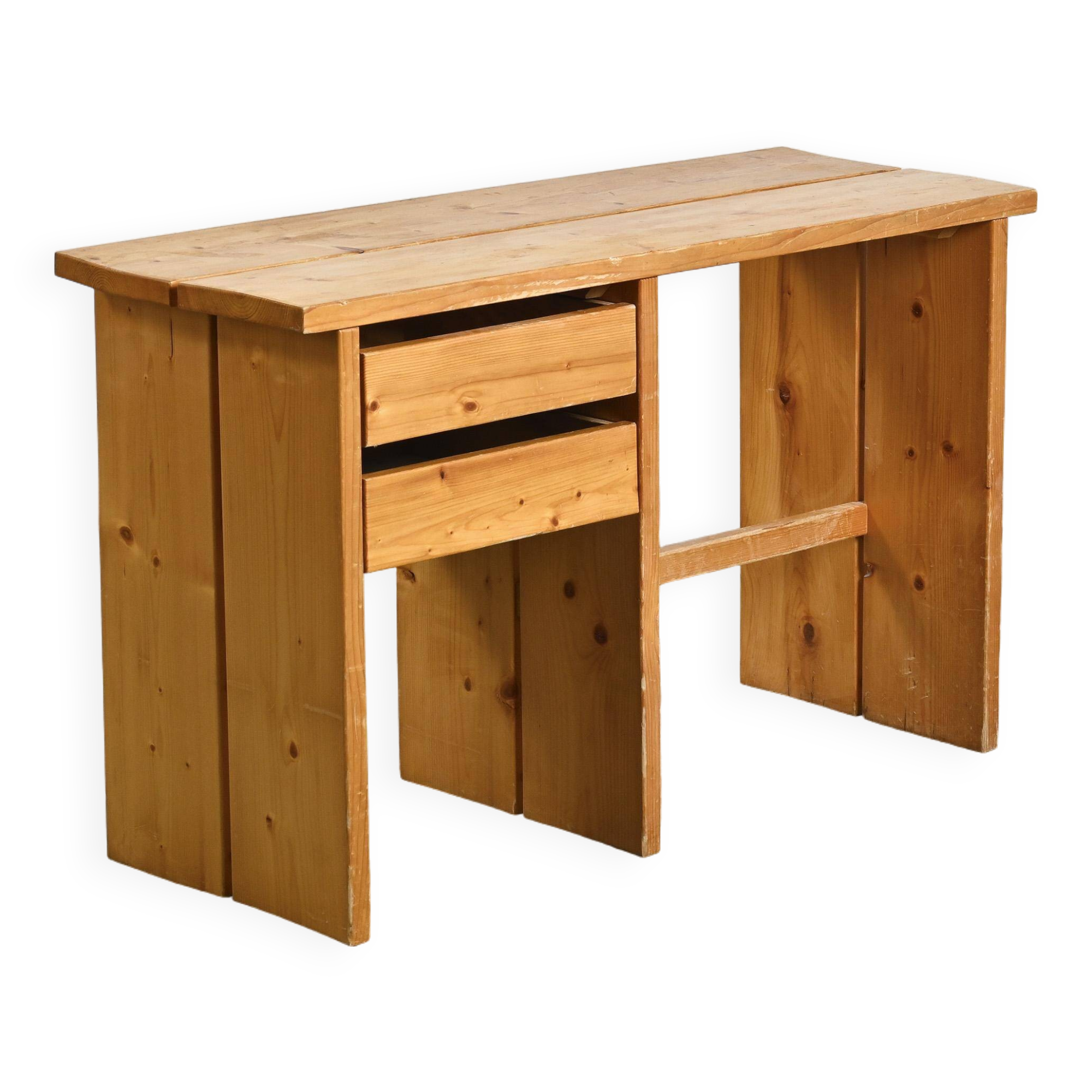 Pine desk, Mobiler Gal, La Plagne 60s