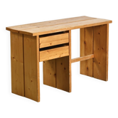 Pine desk, Mobiler Gal, La Plagne 60s