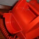 Socotel orange phone, 1970s