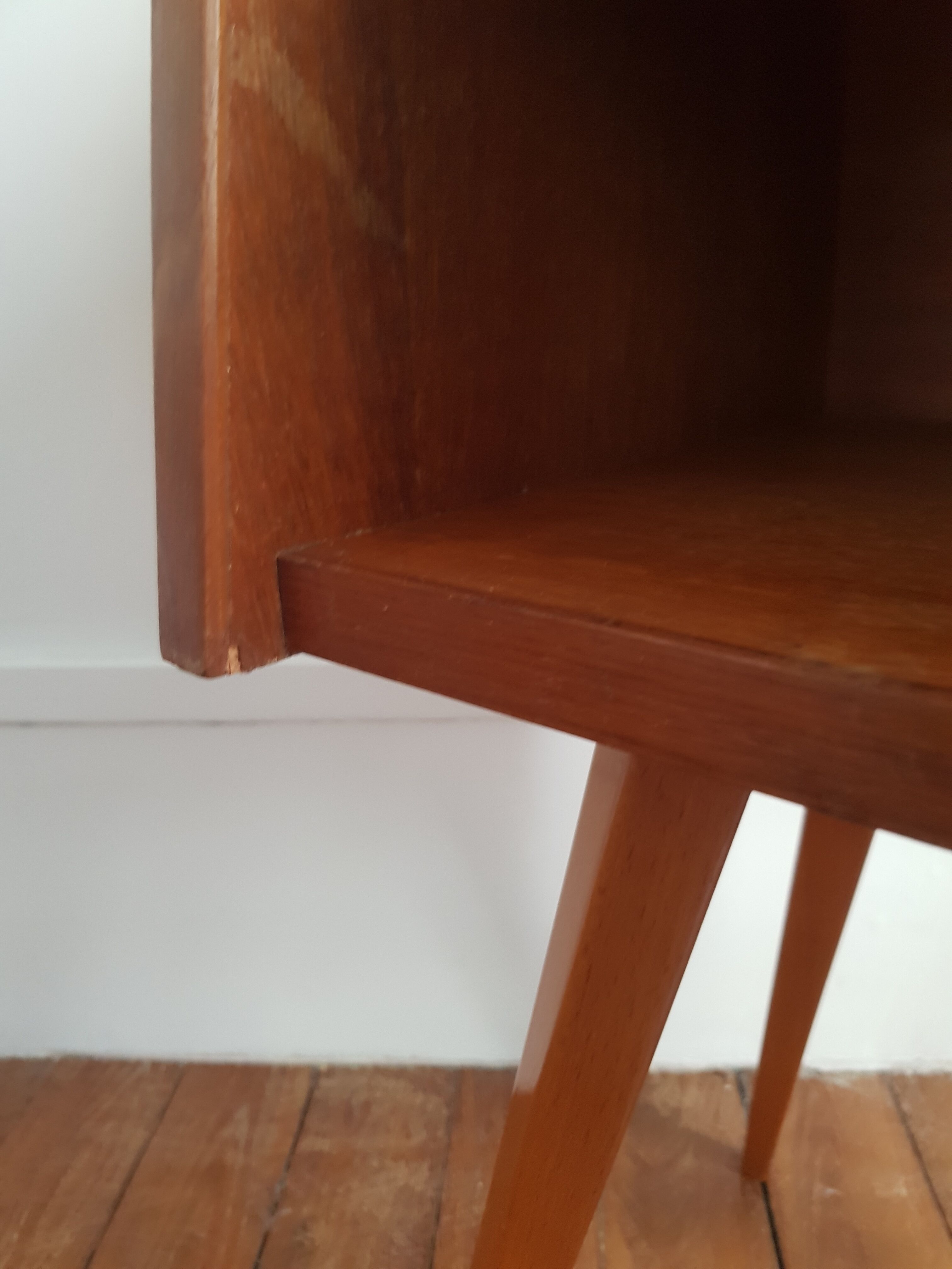 Vintage bedside table
