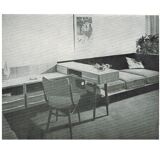 Mid-Century Desk or Console Table by Mojmír Požár for UP Bučovice, 1960s