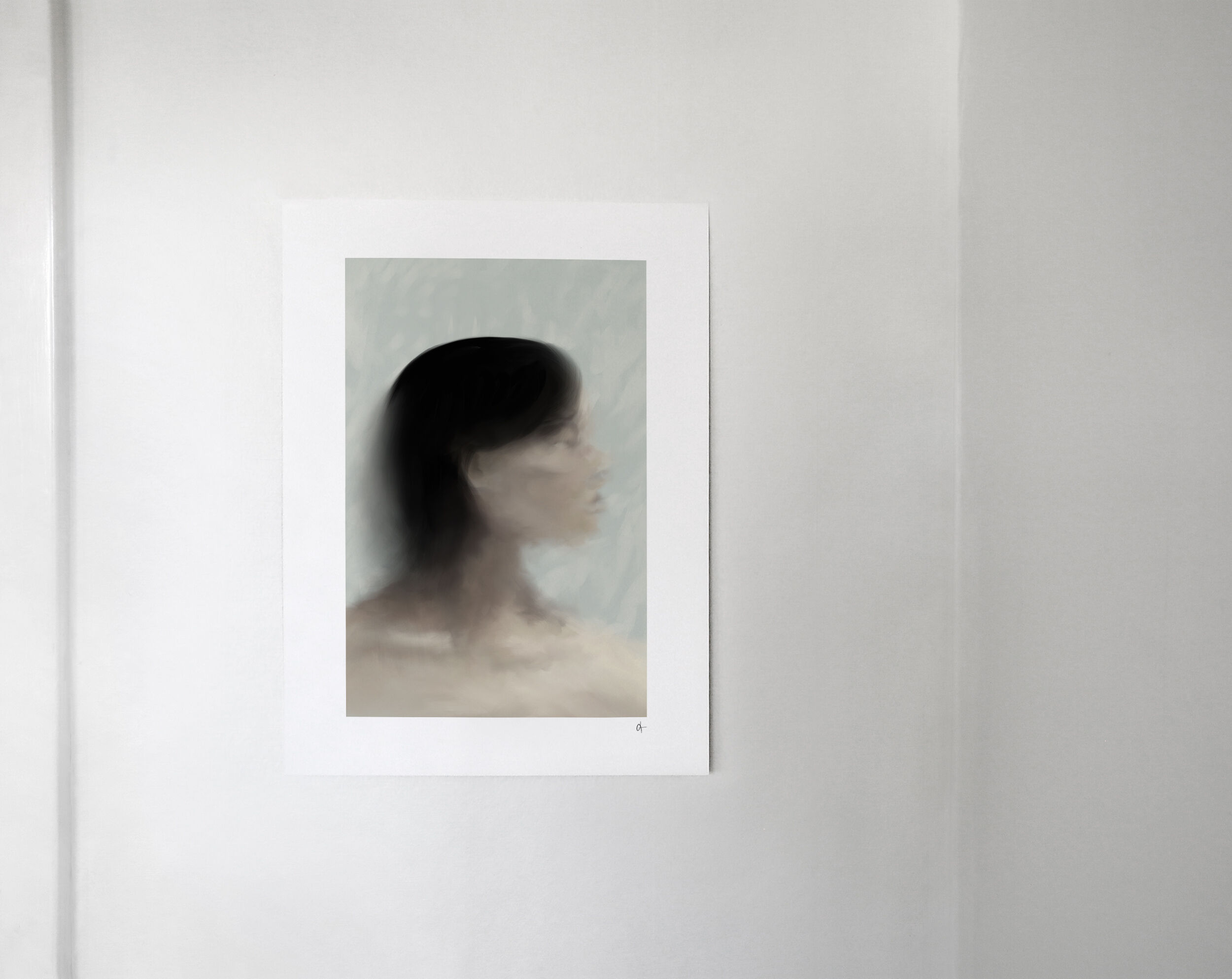 Art print - Anna: Breathing