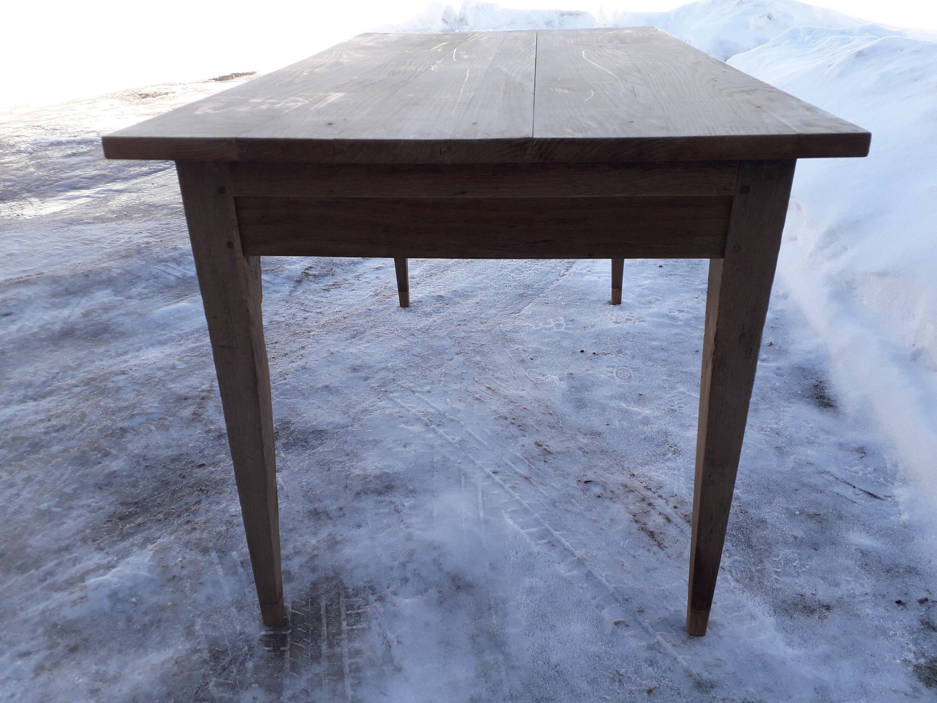 Old farmhouse table 140 cm