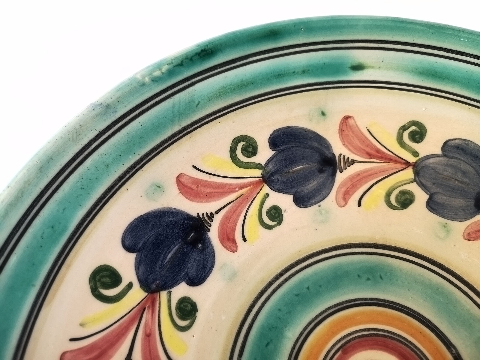 Andalusian ceramic plate
