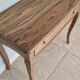 Console en bois brut