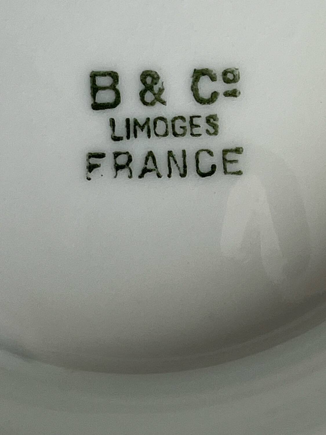 Cafetière en porcelaine blanche de Limoges
