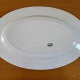 Plat de service ovale R&A