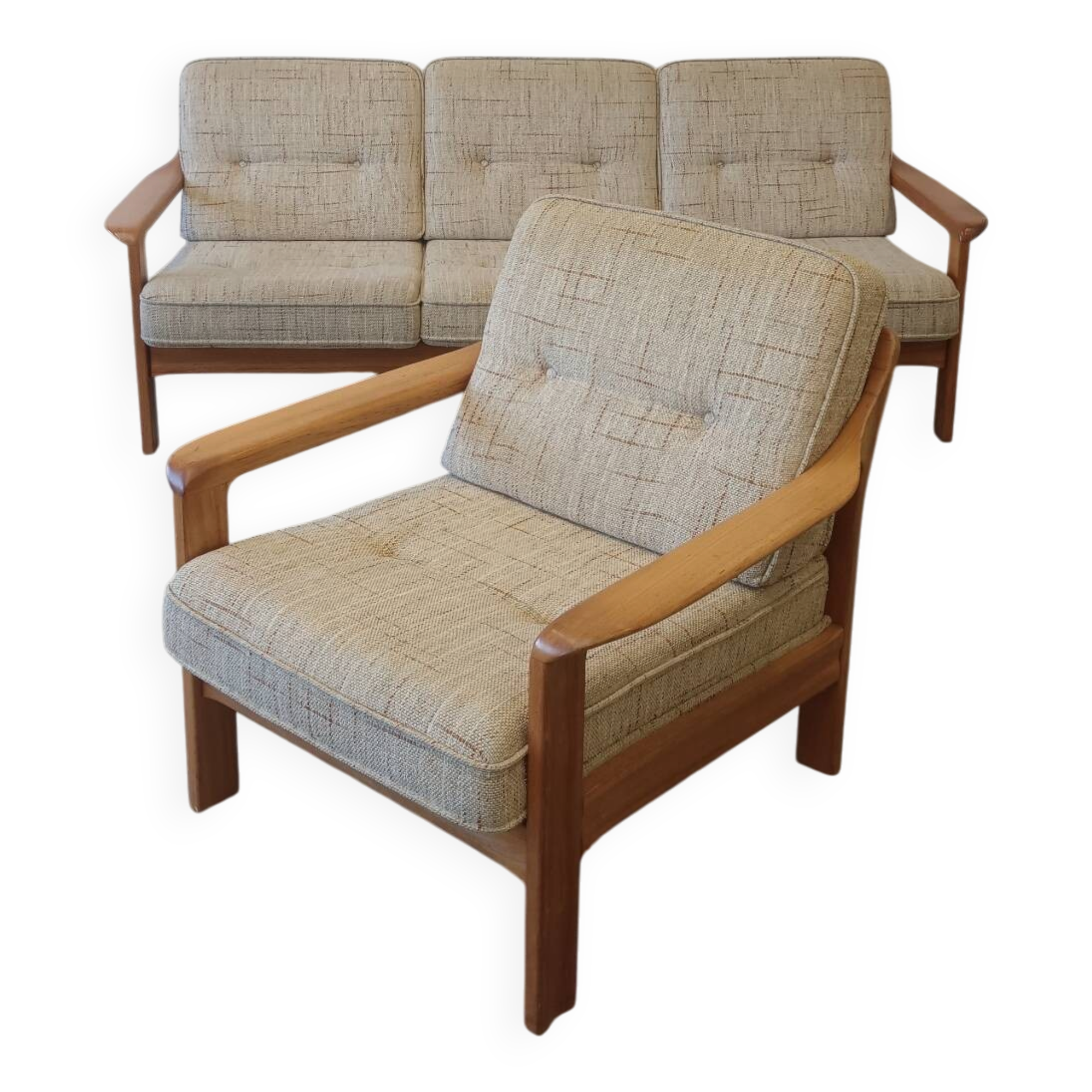 Teak living room set