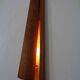 Danish Teak Wall Lamp, 1950s