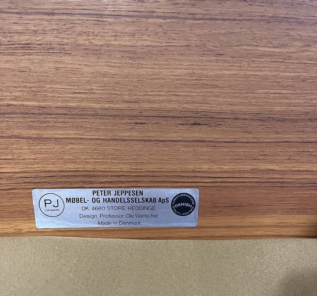 Ole Wanscher high back rocking chair Senator 1960’s