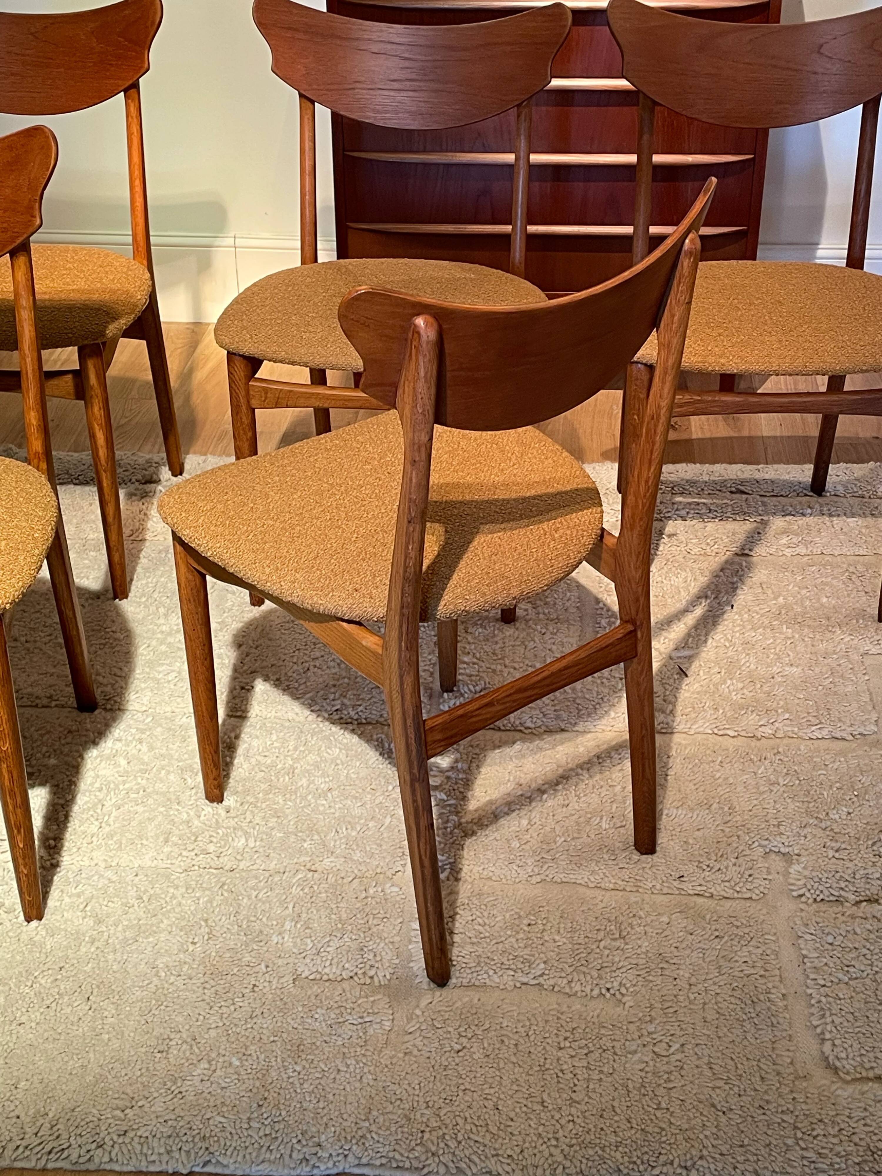 Chaise scandinave vintage « Rosa » (6 disponibles)