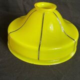 Hanging lamp, Murano yellow, lemon, 1960