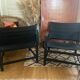 Paire de fauteuils Safari  vintage