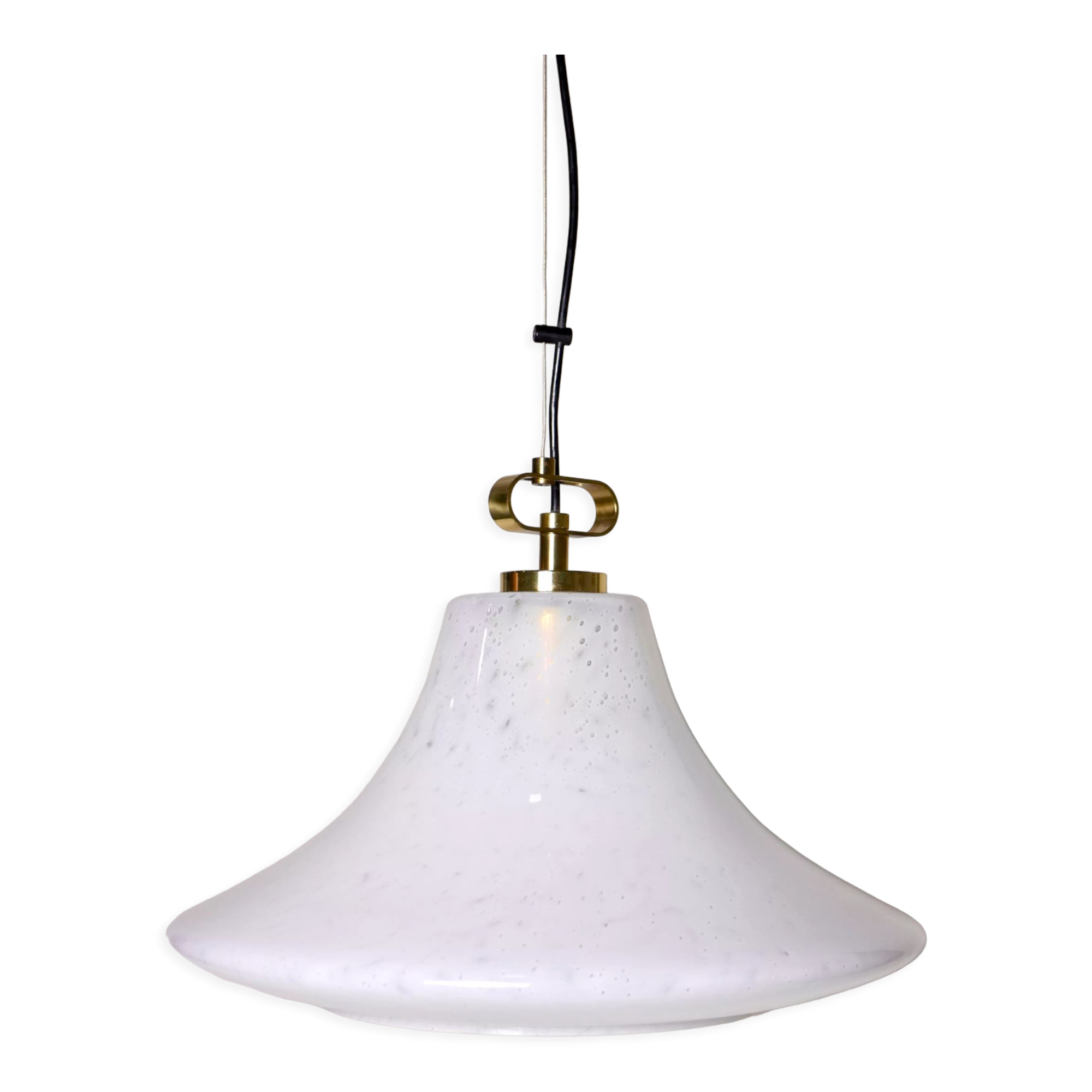 Hanging lamp bell in Murano glass