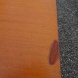 Vintage wood metal desk from the 60s