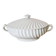 Oval white porcelain soup tureen by Haviland, torso model.