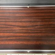 Plateau de service vintage en formica et inox