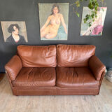 Leather couch
