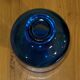 Blue vase on foot