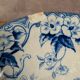 Antique compote dish Creil & Montereau – Flora model –