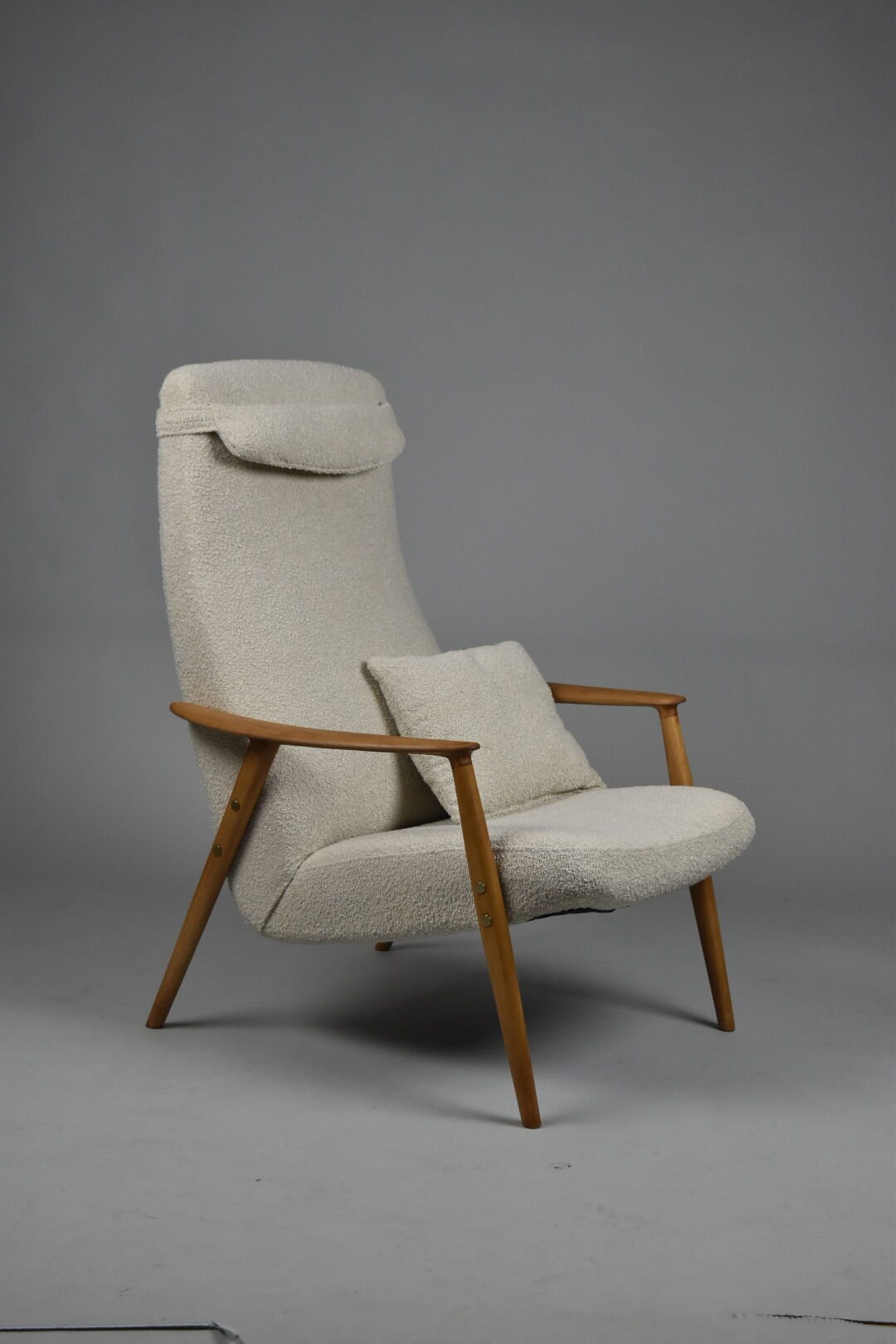 Boucle Armchair Alf Svensson 1960s Bra Bohag
