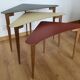 Scandinavian nesting tables 60s