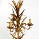 Original 1970s floral table lamp by Hans Kögl in the shape of a wheat sheaf