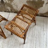 Set 3 rattan stools