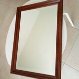 Vintage Italian mirror, beveled glass, 1960s