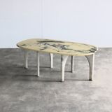 Vintage coffee table | table | marble | 60s | swedish