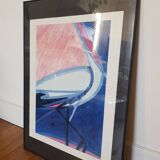 Lithograph signed Paul Vexiau