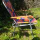 Chaise de jardin pliante seventies