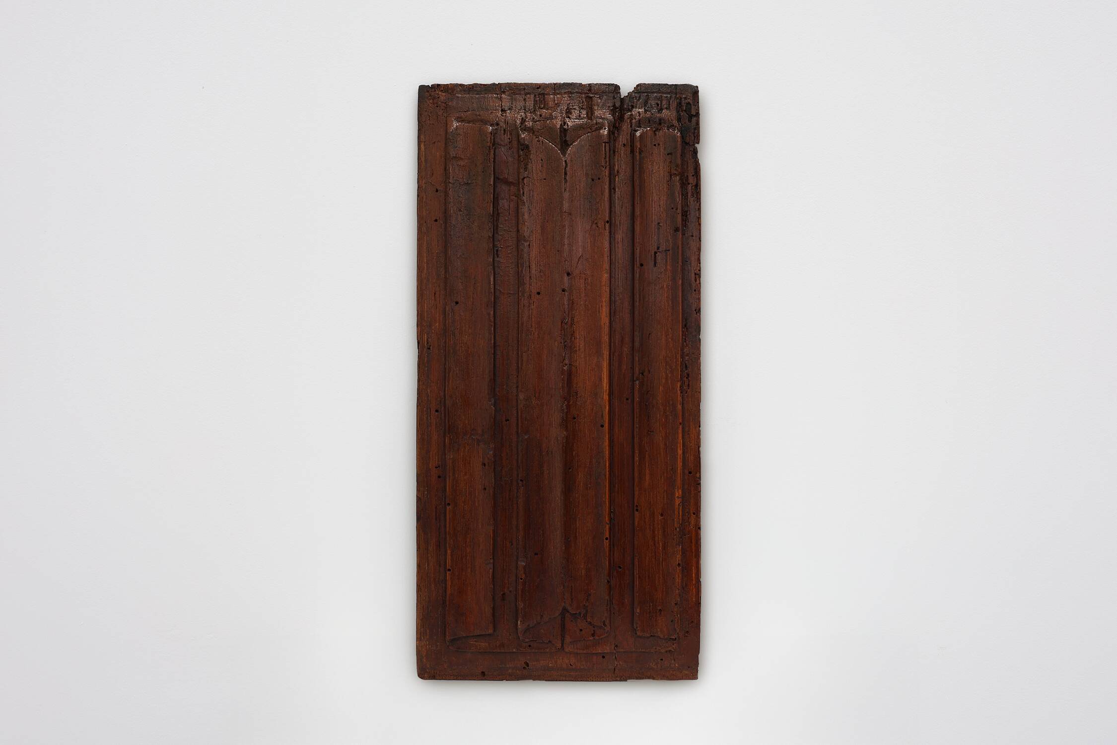 16th Century oak carved Gothic Panel, Belgium