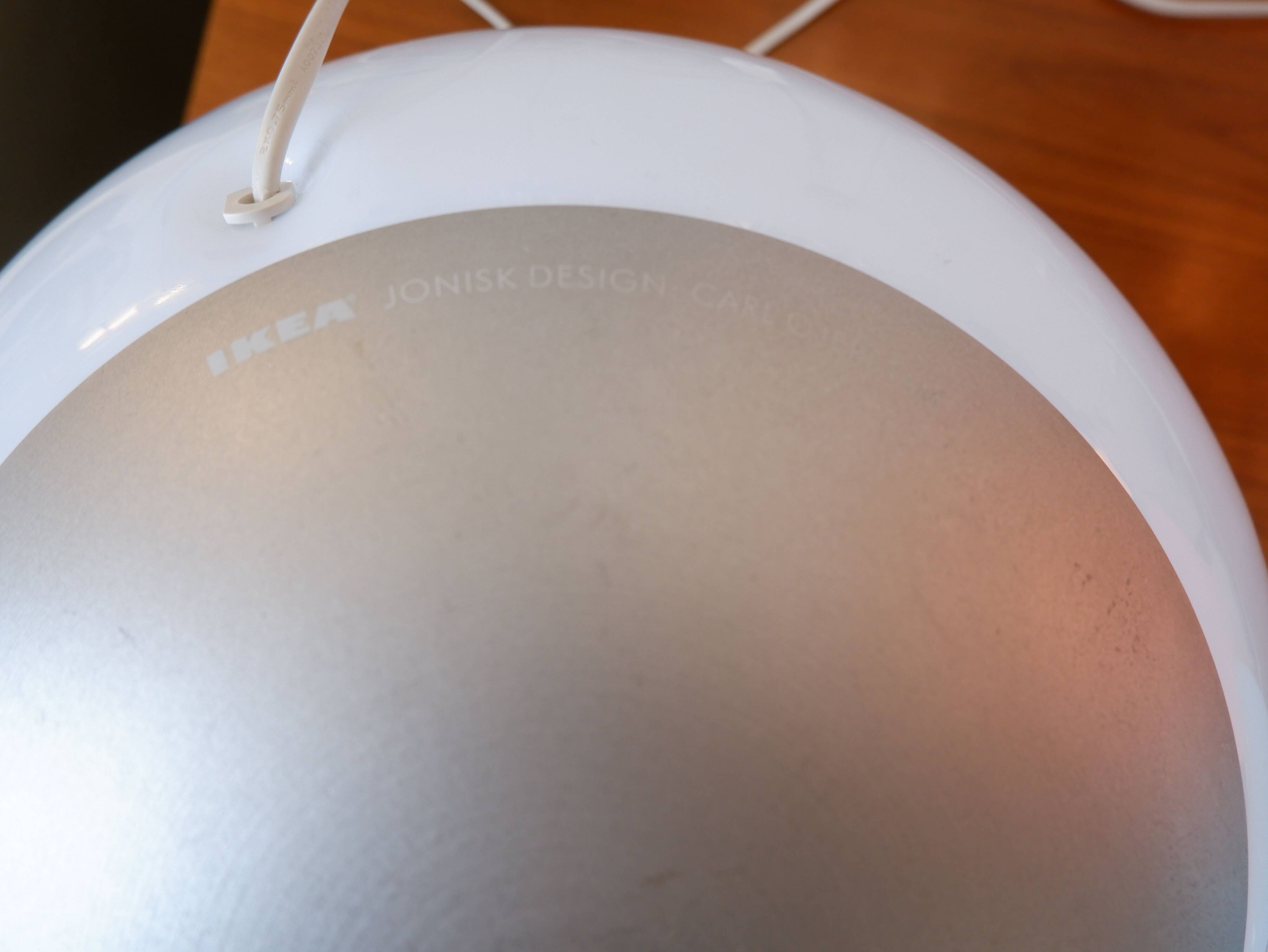 Jonisk IKEA lamp by Carl Öjerstam