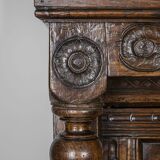 Charles II Oak Plaque, 1684, Set of 3