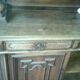 Old wooden buffet