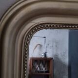 Miroir ancien doré Louis Philippe 88 x 72