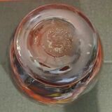 Very pretty vintage blown glass vase in the style of JC Novaro's creations