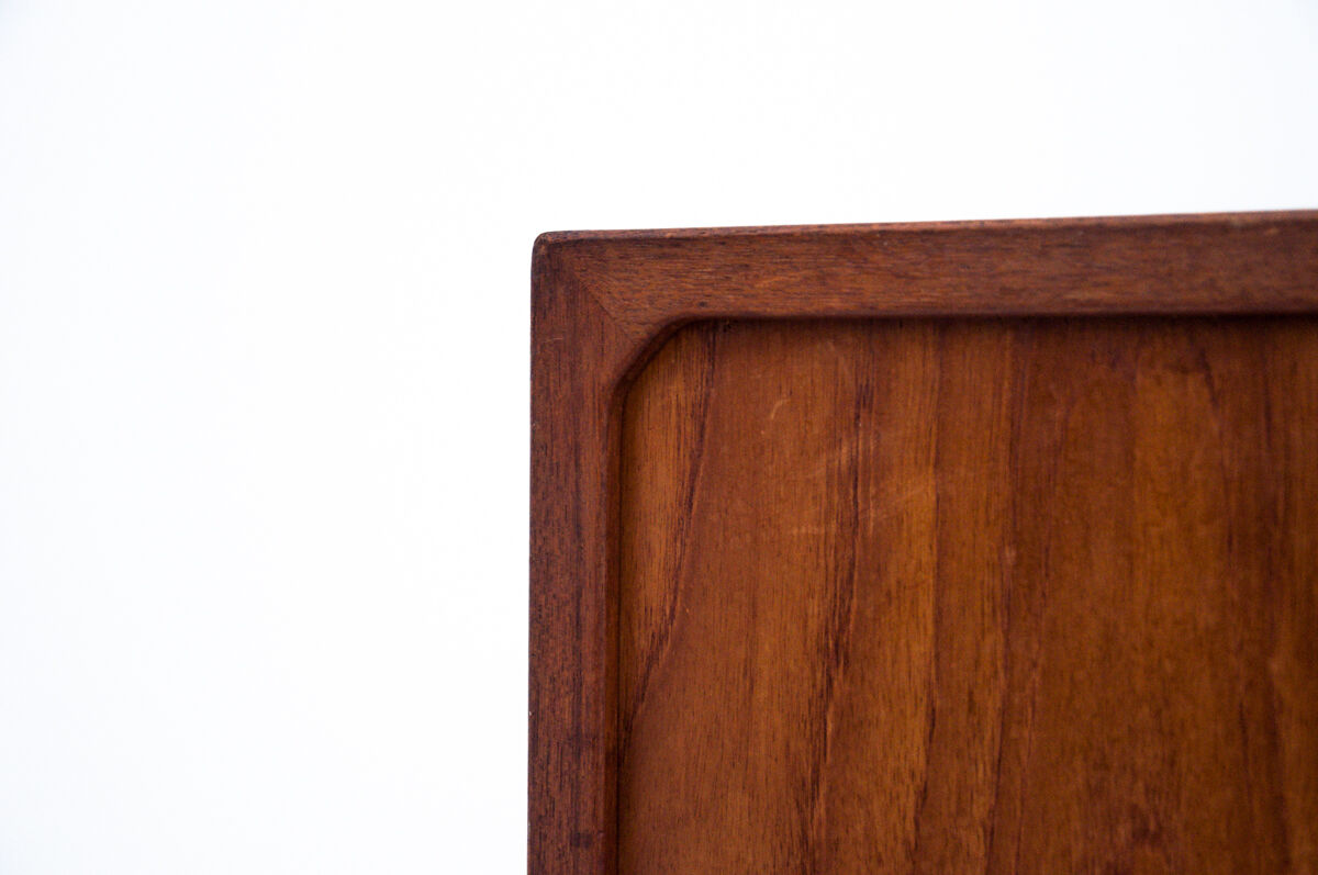 Teak highboard chest of drawers, Denmark, 1960s