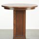 Dutch oak side table / centre table in Amsterdam School design