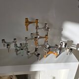 Bougeoir modulaire 1970 Seca dans le style de Stoff Nagel