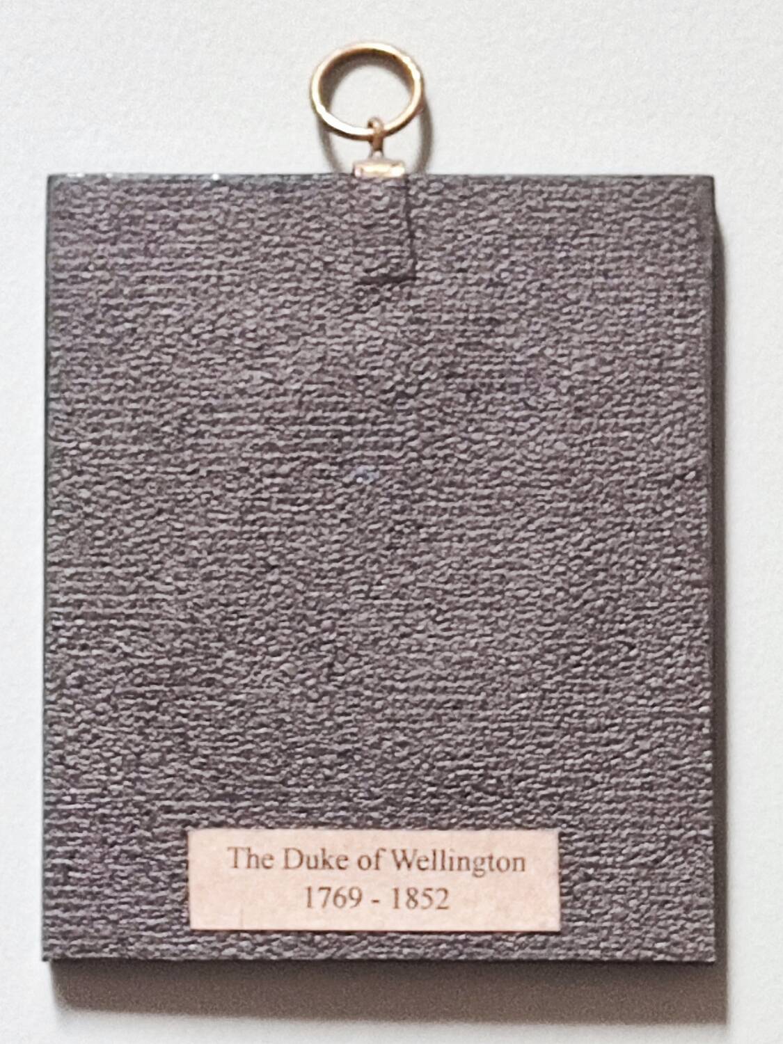 Portrait miniature : Le Duc de Wellington