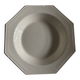 Set of 5 octagonal pearl plates from Creil Montereau.
