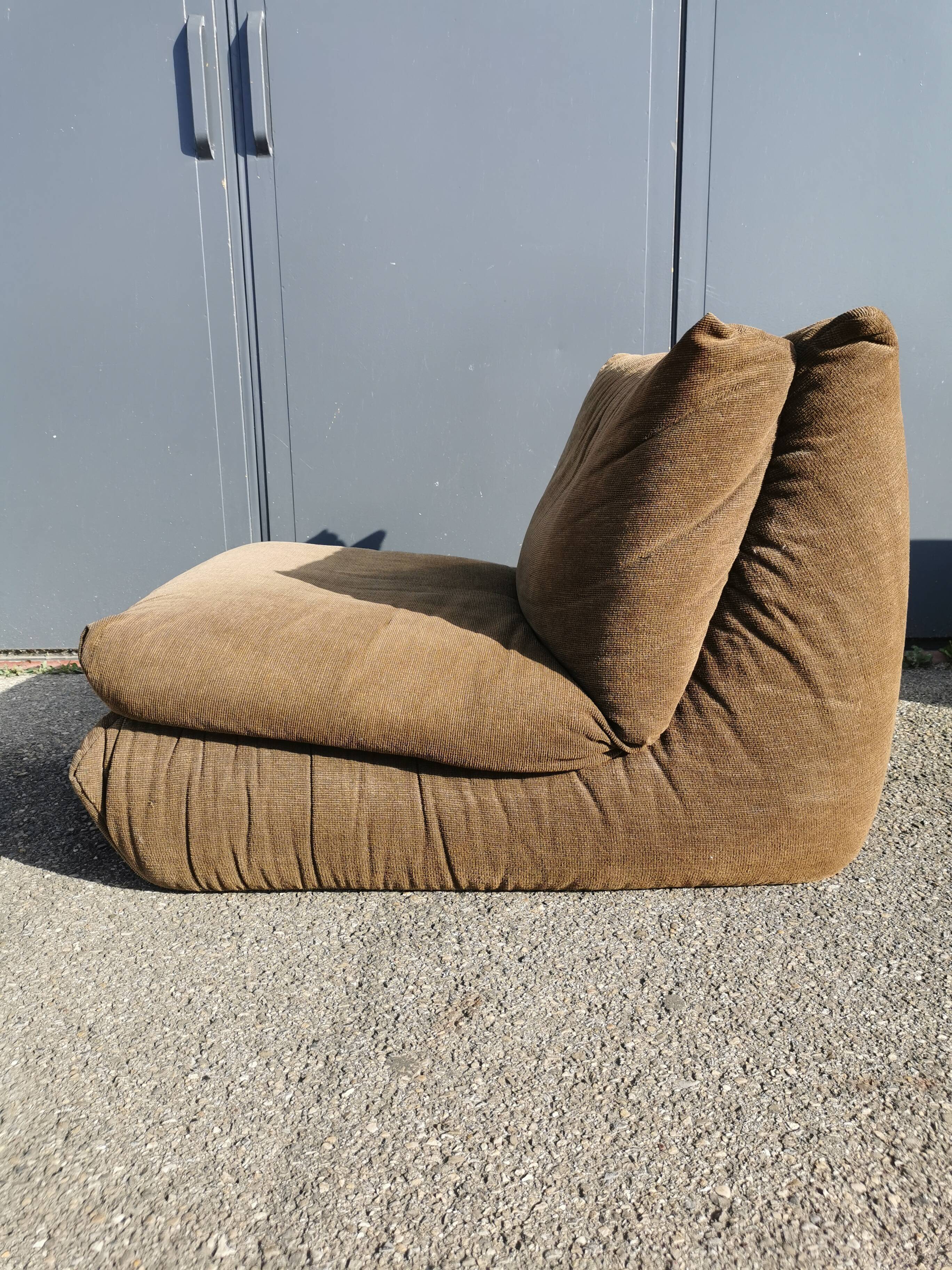 Paire de chauffeuse Cinna des années 70
