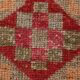 3x10 Red Pink Oriental Vintage Runner Rug, 95x317Cm