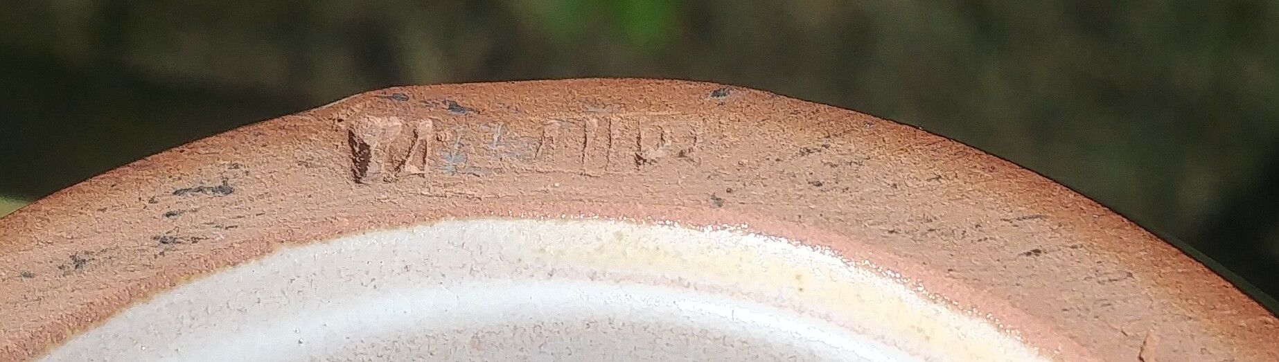 Ice bucket in glazed ceramic vintage, Vallauris, 70s