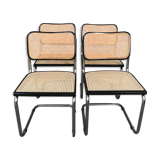4 chairs  Marcel Breuer