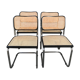 4 chairs  Marcel Breuer