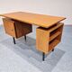 Vintage teak veneer desk from the 1960s